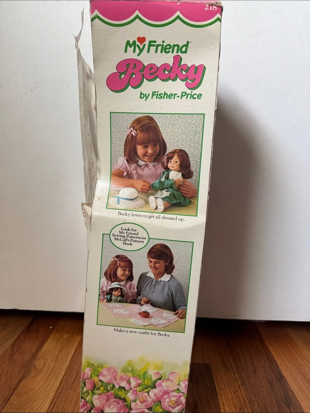 Fisher-Price Vintage My Friend Becky Doll